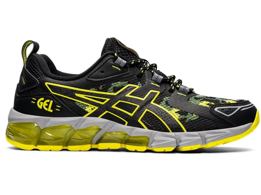 ASICS GEL-QUANTUM 180 Men's Running Shoes - Black/Sour Yuzu