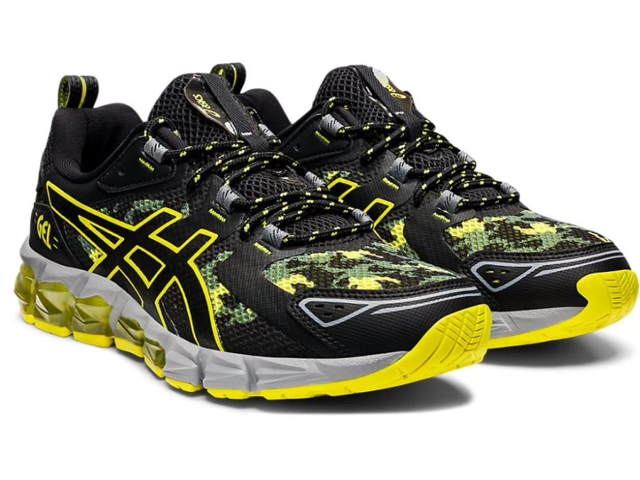 ASICS GEL-QUANTUM 180 Men's Running Shoes - Black/Sour Yuzu