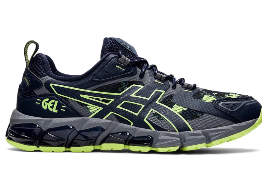 ASICS Men's GEL-QUANTUM 180 Running Shoes - Midnight/Lime Green