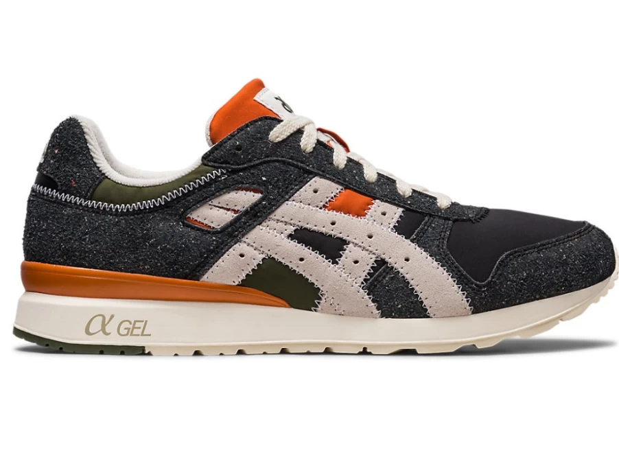 ASICS GT-II Men's Sneakers in Black/Cream - Classic Running Shoes