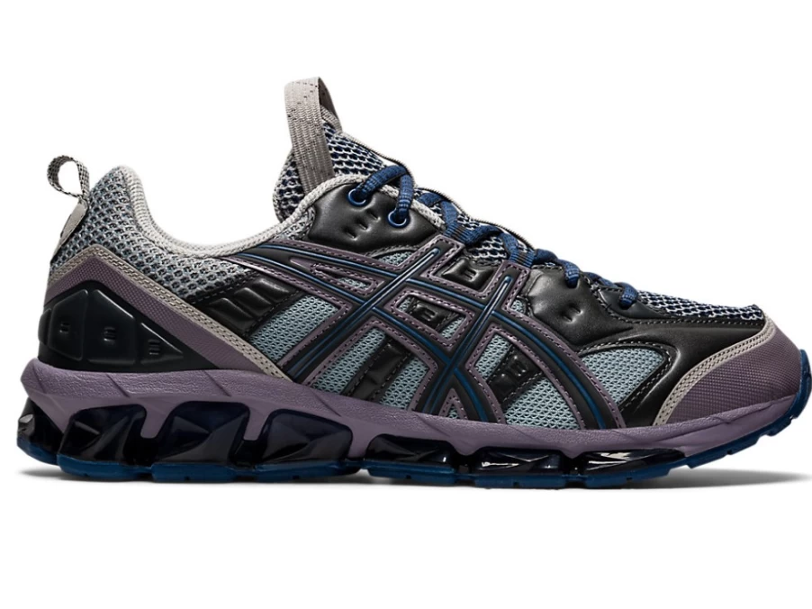ASICS Men's GEL-QUANTUM 360 VII KISO Running Shoes - Oyster Grey/Graphite Grey