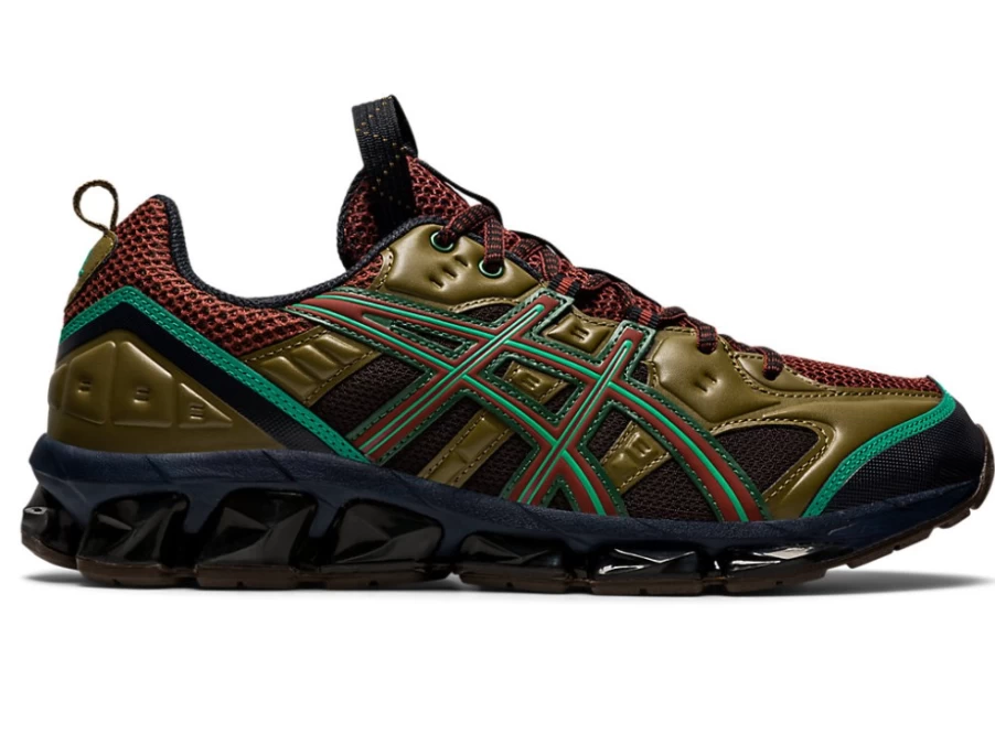 ASICS Men's GEL-QUANTUM 360 VII KISO Running Shoes - Fir Green/Demitasse