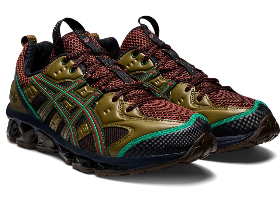 ASICS Men's GEL-QUANTUM 360 VII KISO Running Shoes - Fir Green/Demitasse