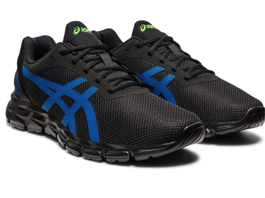 ASICS Men's GEL-Quantum Lyte II Running Shoes - Black/Electric Blue