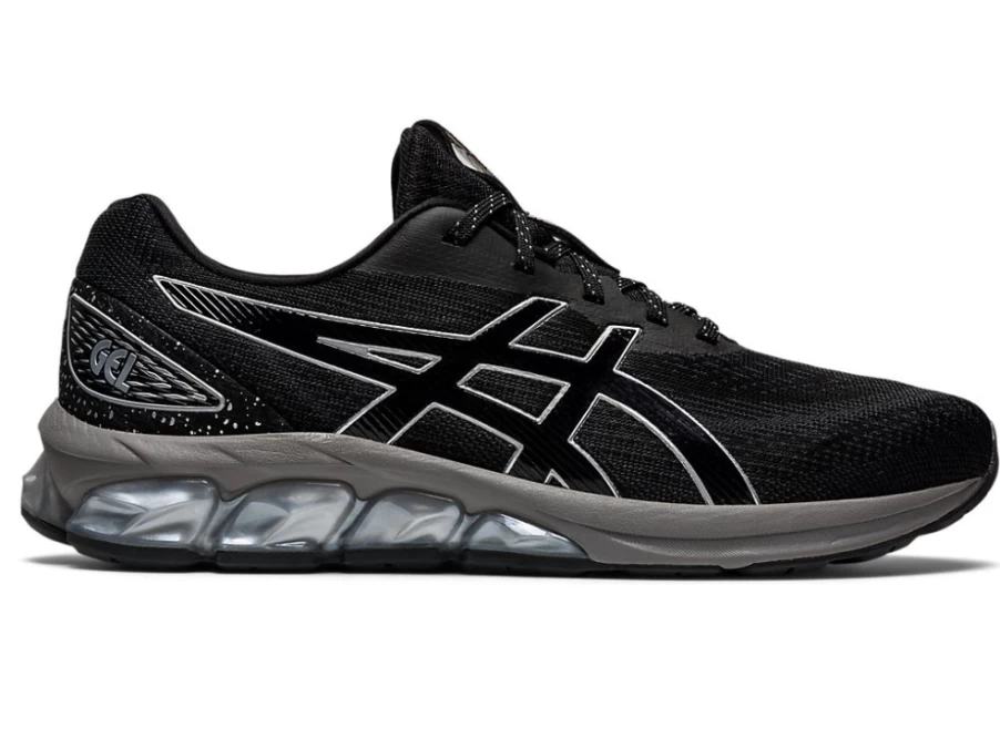 ASICS GEL-QUANTUM 180 VII Unisex Running Shoes - Black/Clay Grey