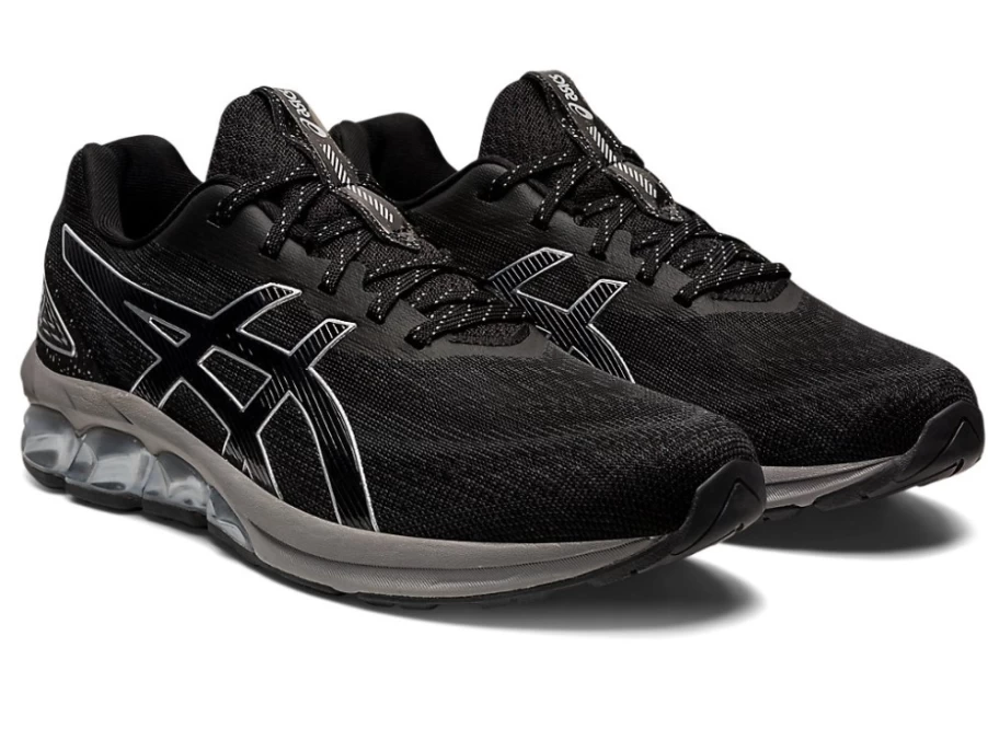 ASICS GEL-QUANTUM 180 VII Unisex Running Shoes - Black/Clay Grey