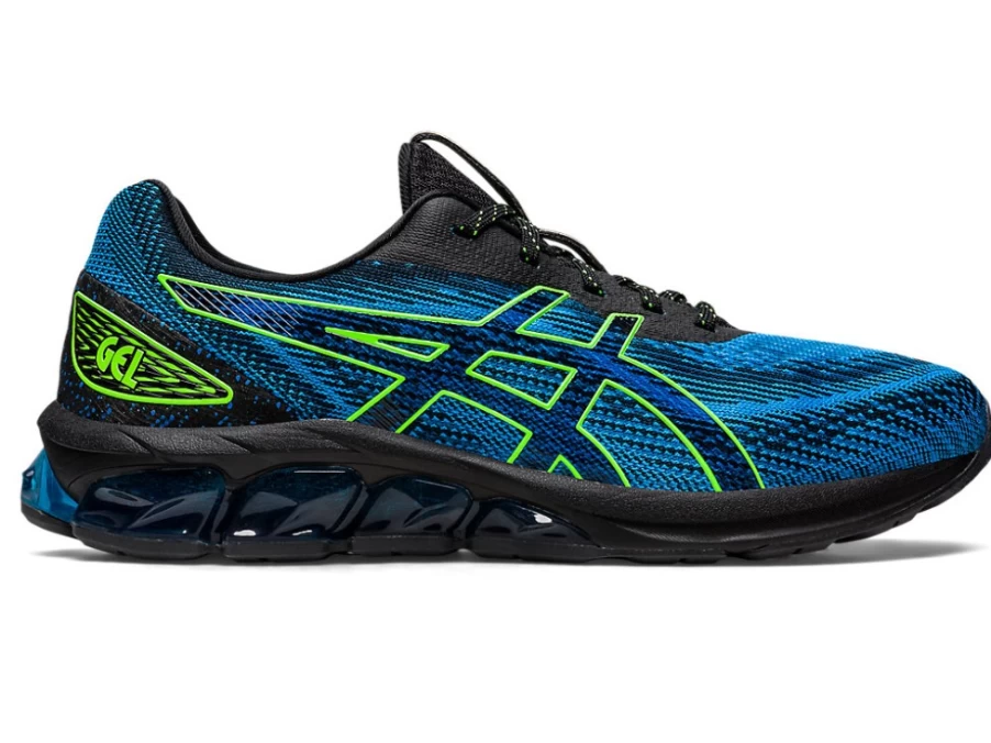ASICS GEL-QUANTUM 180 VII Unisex Running Shoes - Black/Directoire Blue