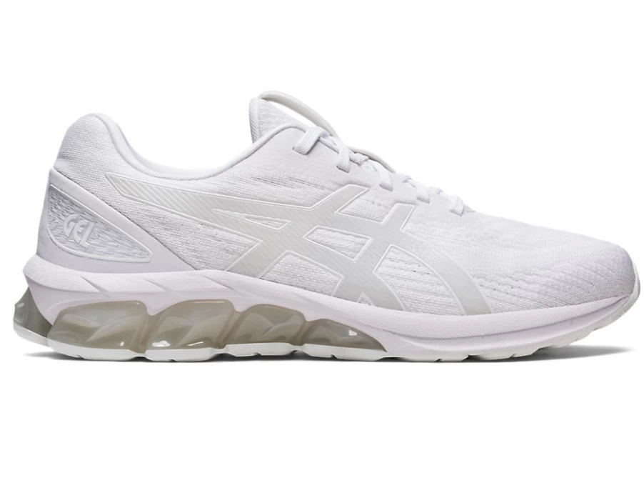 ASICS GEL-QUANTUM 180 VII Unisex Running Shoes - White/White - Cushioned Comfort for Men & Women