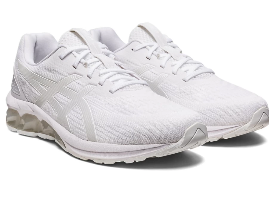 ASICS GEL-QUANTUM 180 VII Unisex Running Shoes - White/White - Cushioned Comfort for Men & Women