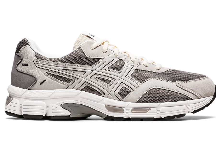 ASICS GEL-JOG MC Unisex Running Shoes in Clay Grey/Oyster Grey - Lightweight Comfort for Men & Women