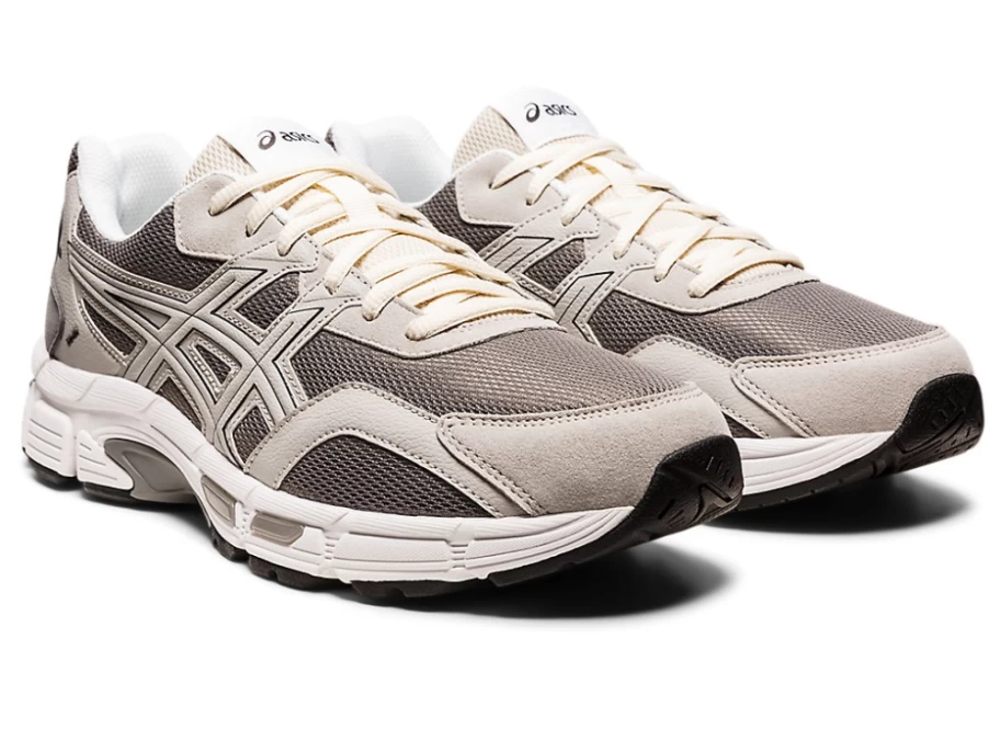 ASICS GEL-JOG MC Unisex Running Shoes in Clay Grey/Oyster Grey - Lightweight Comfort for Men & Women
