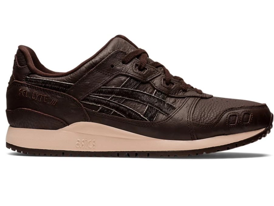 ASICS GEL-LYTE III OG Men's Running Shoes - Coffee/Bisque Retro Sneakers for Men