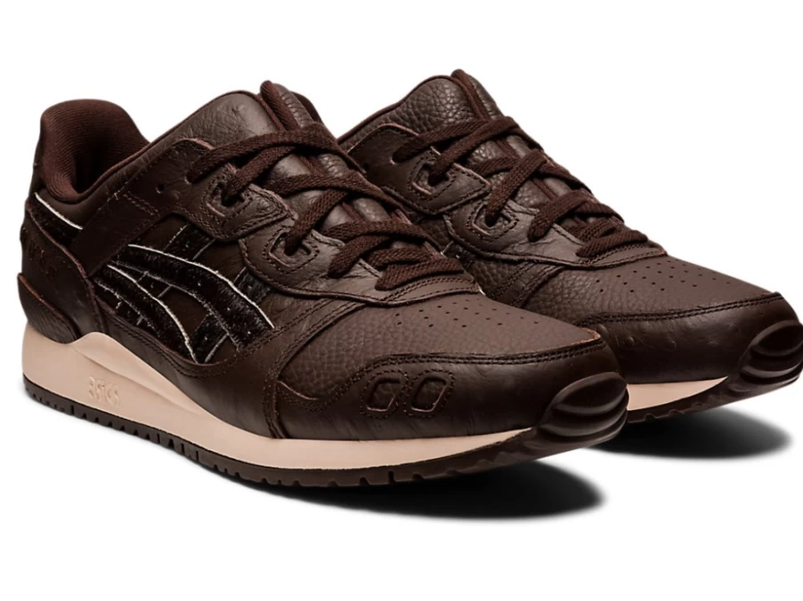 ASICS GEL-LYTE III OG Men's Running Shoes - Coffee/Bisque Retro Sneakers for Men