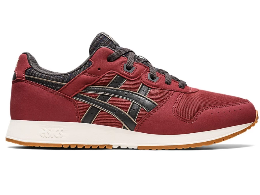 ASICS LYTE CLASSIC Men's Sneakers in Brisket Red/Obsidian Grey - Retro Running Shoes