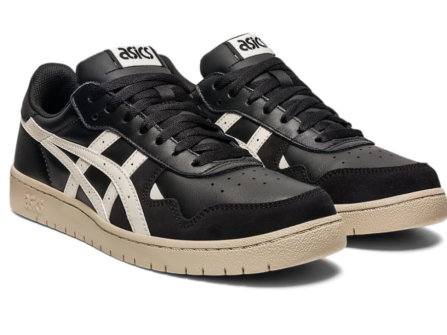 ASICS Unisex Black/Cream JAPAN S Sneakers - Classic Casual Shoes for Men & Women