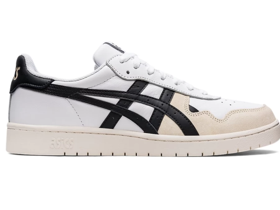 ASICS Unisex White/Black JAPAN S Sneakers | Athletic Shoes for Men & Women