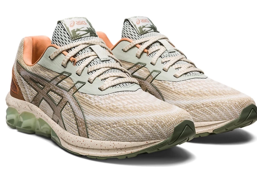 ASICS GEL-QUANTUM 180 VII Unisex Running Shoes - Light Sage/Feather Grey