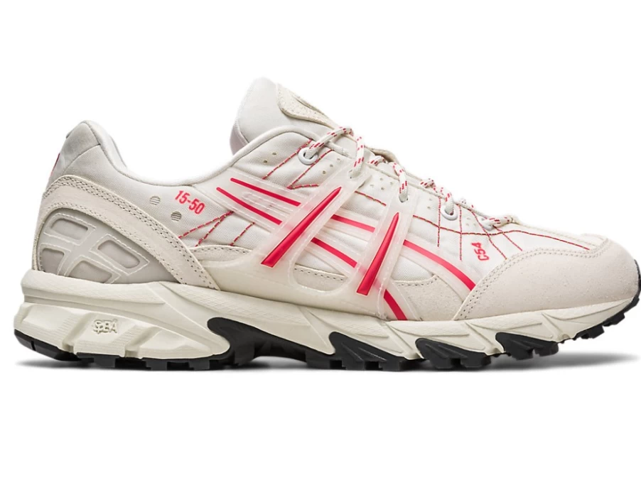 ASICS GEL-SONOMA 15-50 White/Cayenne Unisex Sneakers with Recycled Airbag Technology