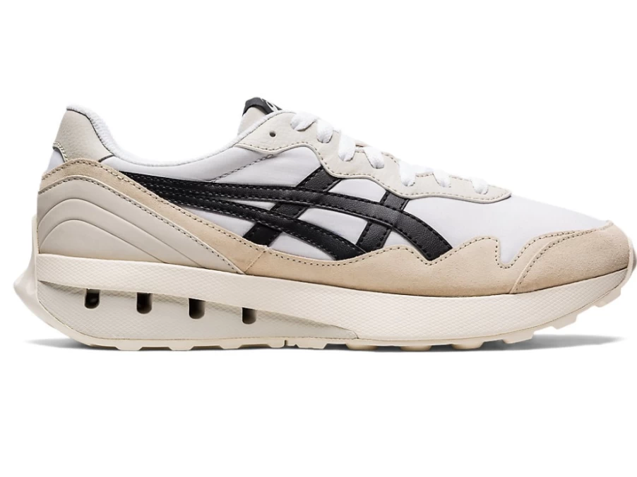 ASICS JOGGER X81 Unisex Sneakers in White/Smoke Grey - Lightweight Running Shoes