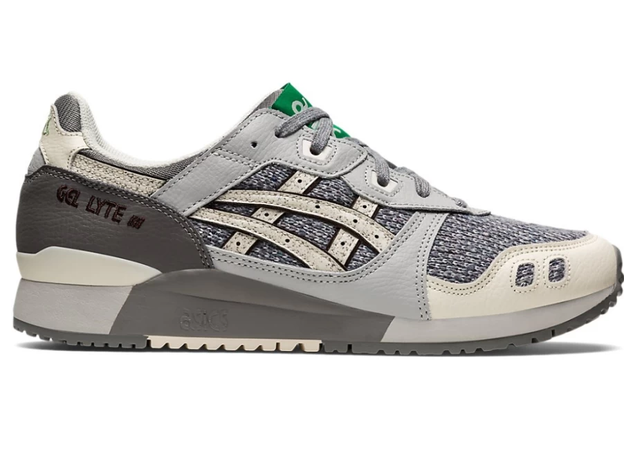 ASICS GEL-LYTE III OG Unisex Sneakers in Oyster Grey/Cream - Retro Running Shoes
