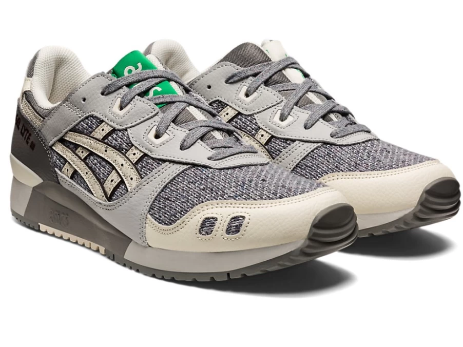 ASICS GEL-LYTE III OG Unisex Sneakers in Oyster Grey/Cream - Retro Running Shoes