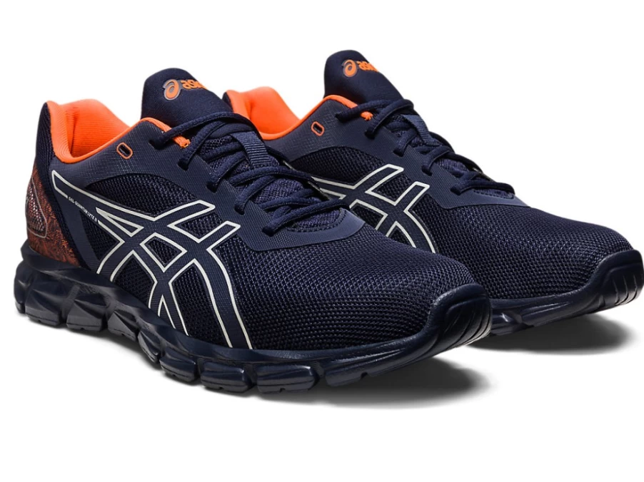 ASICS Men's GEL-Quantum Lyte II Running Shoes - Midnight/Shocking Orange