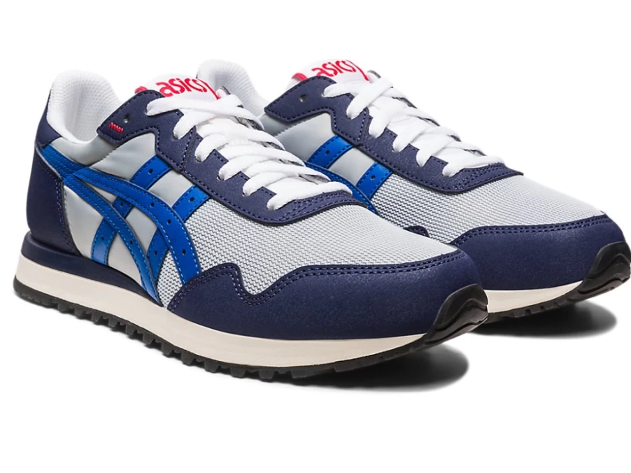 ASICS TIGER RUNNER II Unisex Sneakers in Piedmont Grey/Peacoat – Lightweight Running Shoes