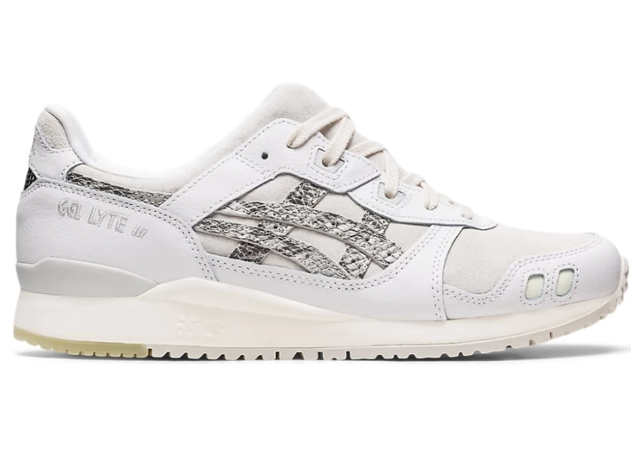 ASICS GEL-LYTE III OG PYTHON Men's Sneakers in White/White - Retro Running Shoes