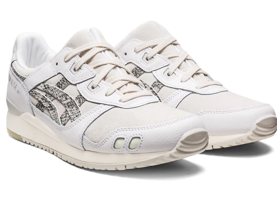 ASICS GEL-LYTE III OG PYTHON Men's Sneakers in White/White - Retro Running Shoes