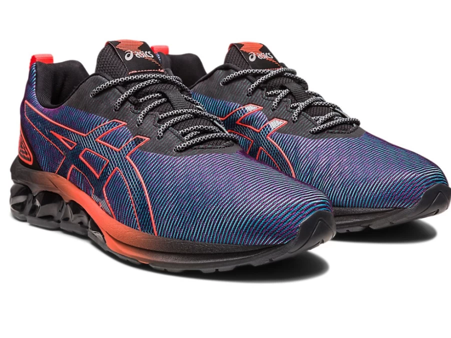 ASICS Men's GEL-QUANTUM 180 VII Running Shoes - Sapphire/Black, Holiday Edition