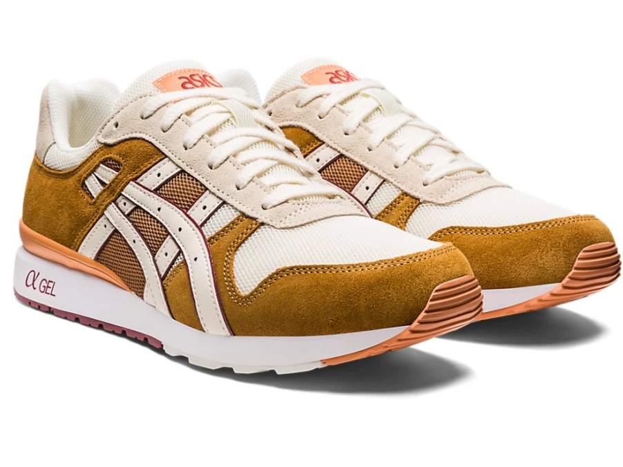 ASICS GT-II Unisex Sneakers in Caramel & Cream Colorway – Retro Running Shoes