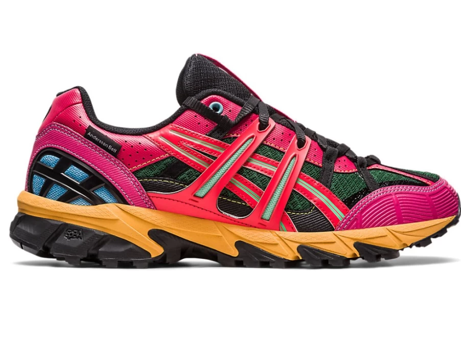 ASICS x ANDERSSON BELL GEL-SONOMA 15-50 Unisex Sneakers in Bright Rose/Evergreen