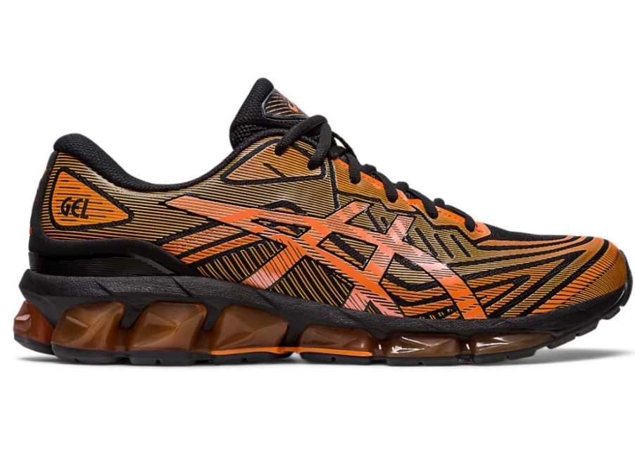 ASICS GEL-QUANTUM 360 VII Men's Running Shoes - Black/Habanero