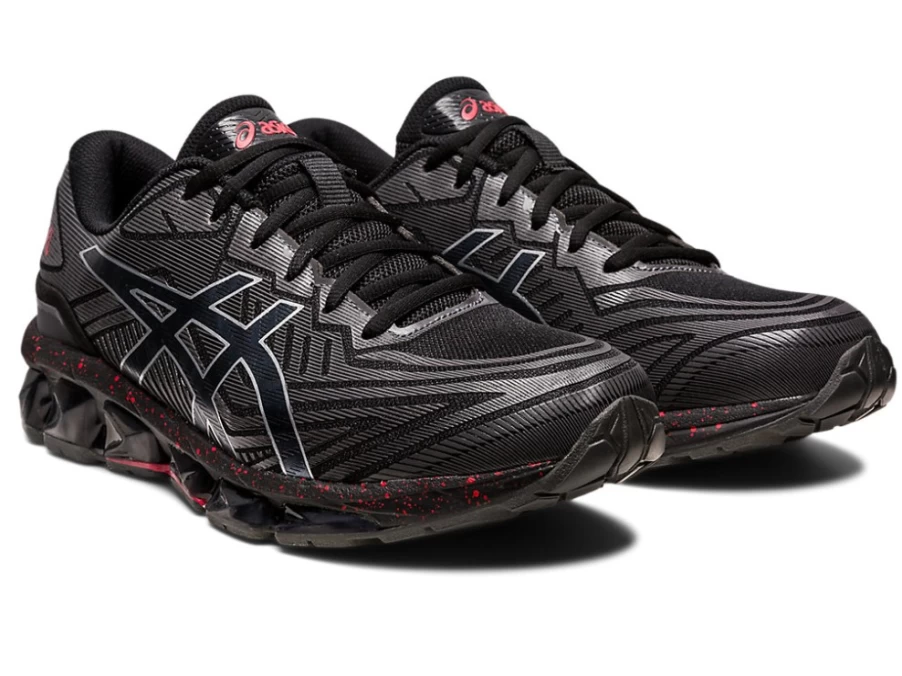 ASICS GEL-QUANTUM 360 VII Running Shoes for Men - Black/Cayenne