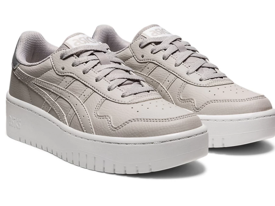ASICS Women's Oyster Grey Running Shoes - JAPAN S PF Style Lightweight Comfort