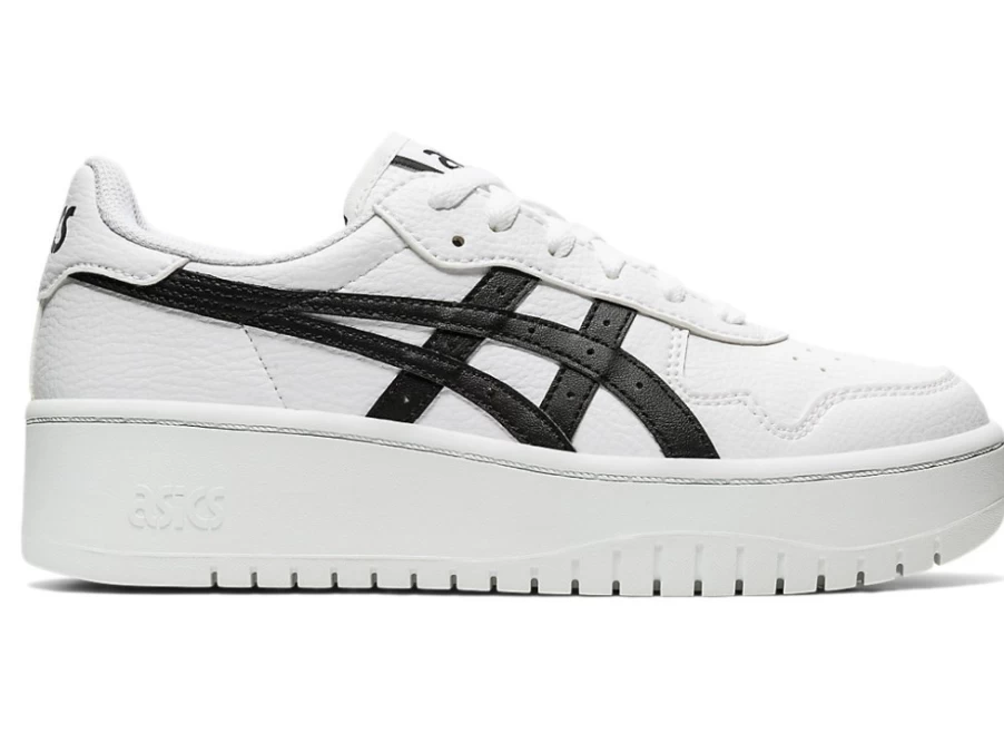 ASICS Women's JAPAN S PF Sneakers in White/Black - Running Shoes