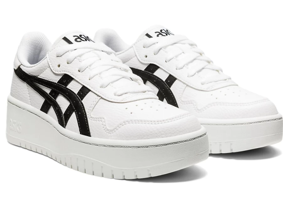 ASICS Women's JAPAN S PF Sneakers in White/Black - Running Shoes