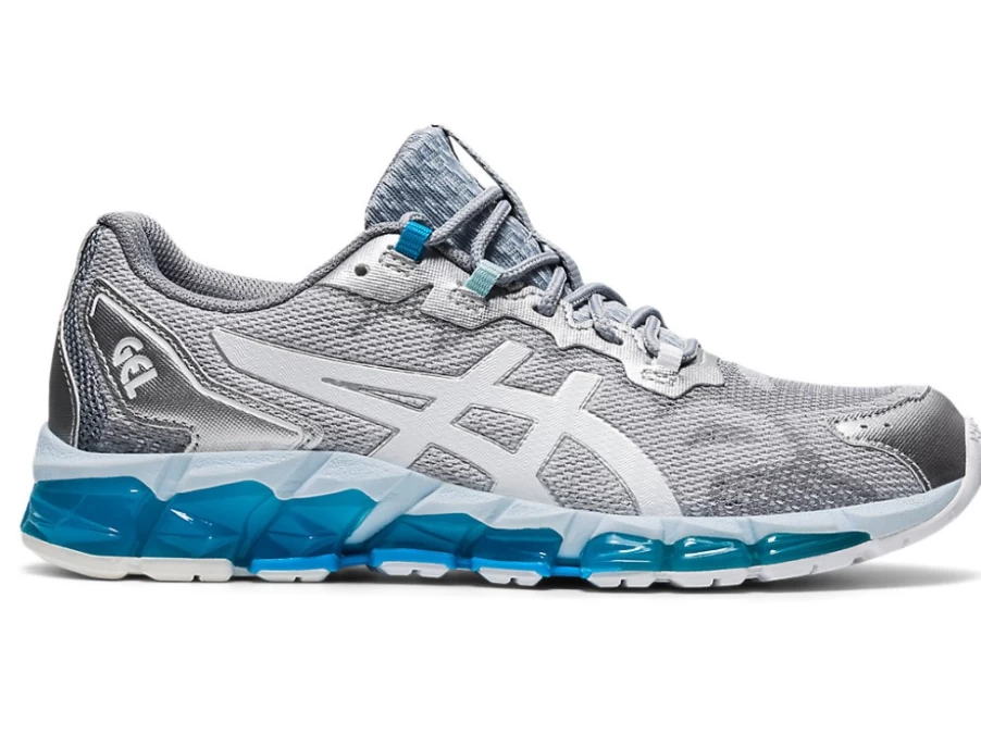 ASICS Women's GEL-QUANTUM 360 6 Running Shoes - Piedmont Grey/Aizuri Blue