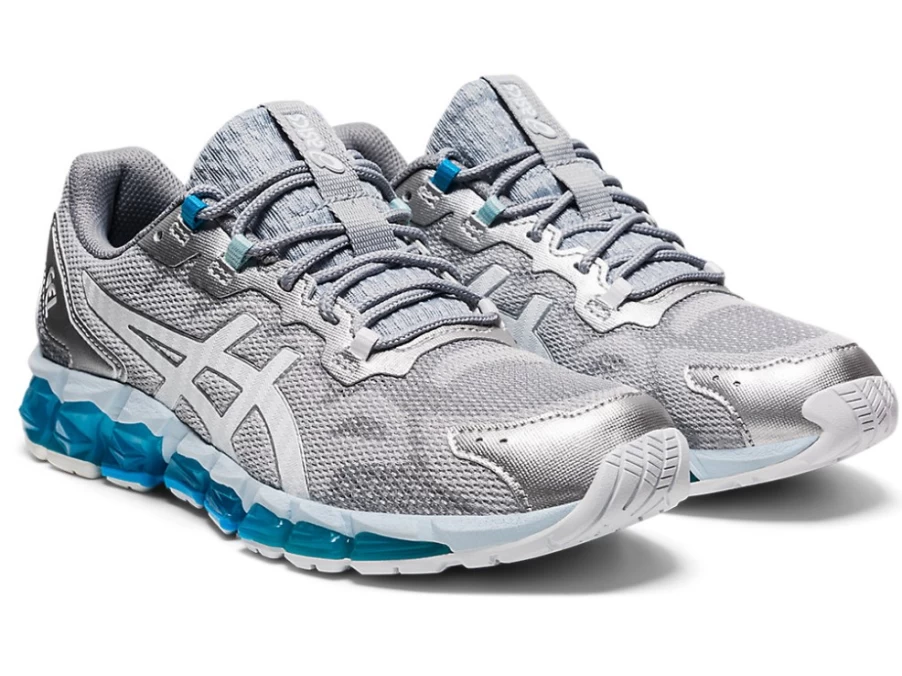 ASICS Women's GEL-QUANTUM 360 6 Running Shoes - Piedmont Grey/Aizuri Blue