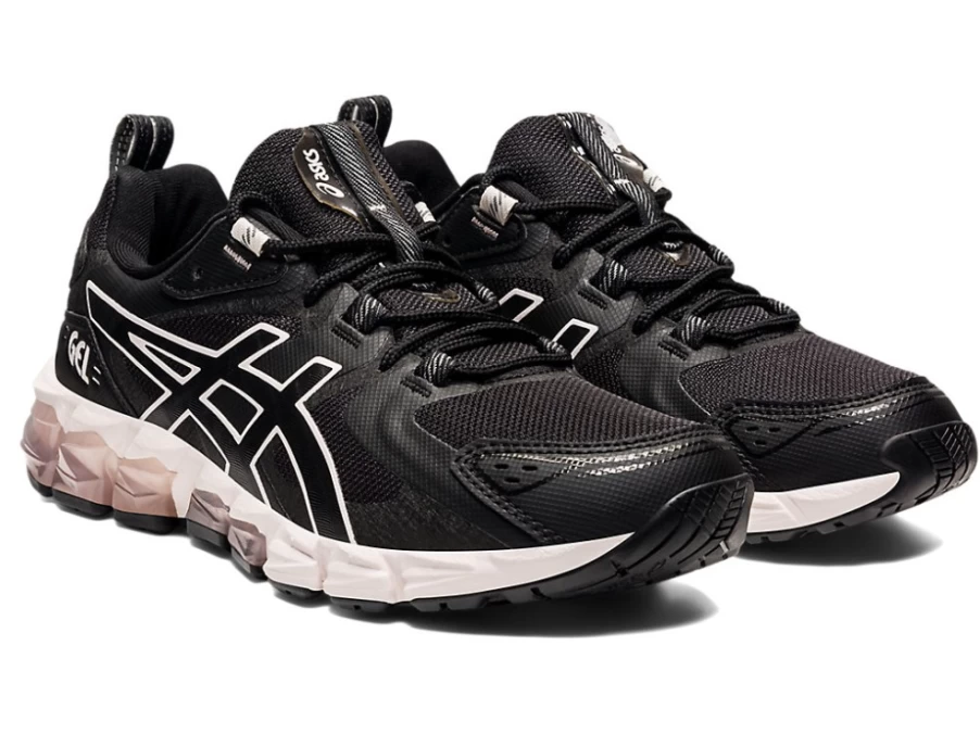 ASICS Women's GEL-QUANTUM 180 Running Shoes - Black/Ginger Peach