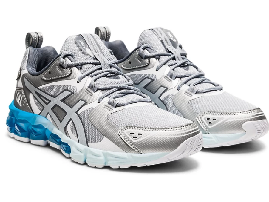 ASICS GEL-QUANTUM 180 Women's Running Shoes - Piedmont Grey/Aizuri Blue