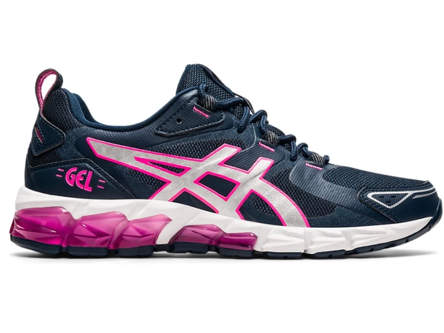 ASICS Women's GEL-QUANTUM 180 Running Shoes in French Blue/Hot Pink