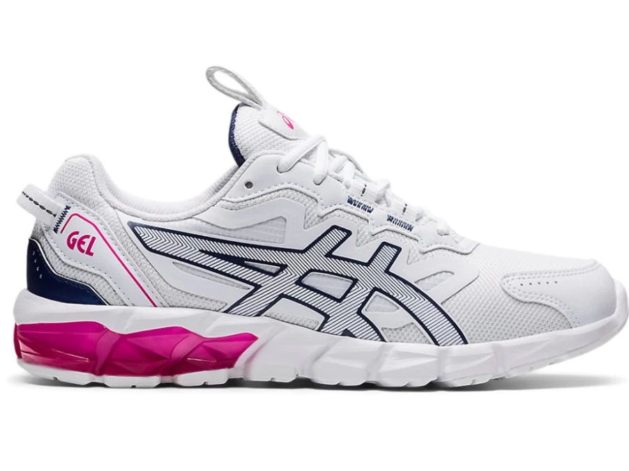 ASICS Women's GEL-QUANTUM 90 3 Running Shoes - White/Thunder Blue