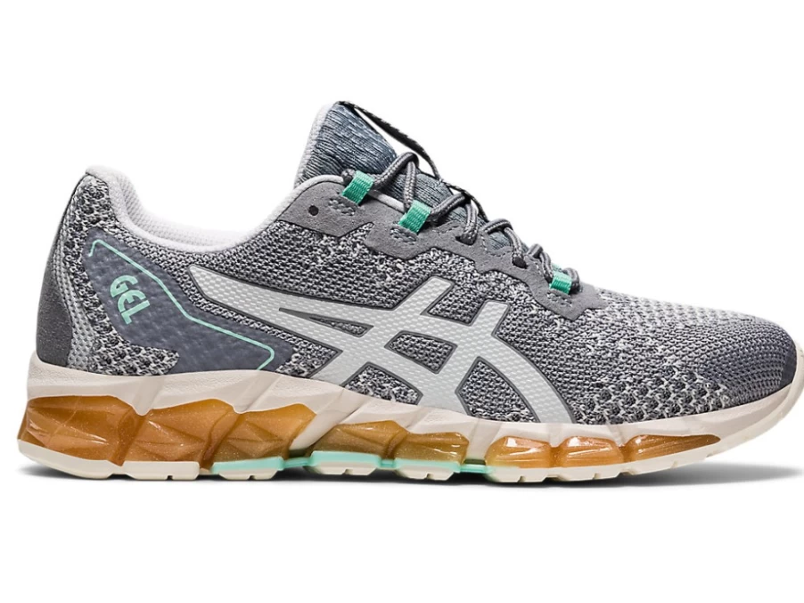 ASICS Women's GEL-QUANTUM 360 6 KNIT Running Shoes - Glacier Grey/Sheet Rock