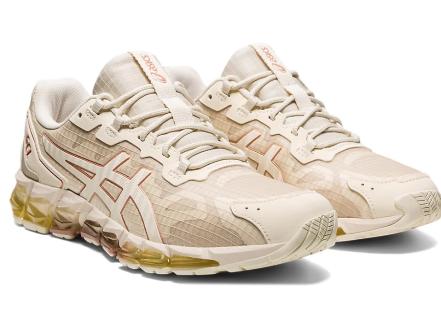 ASICS Women's GEL-QUANTUM 360 6 Running Shoes - Birch/Rose Gold