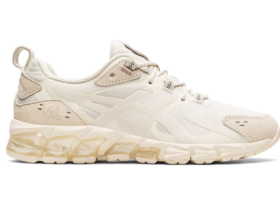 ASICS Women's GEL-QUANTUM 180 Running Shoes in Birch/Birch - Lightweight Cushioned Sneakers