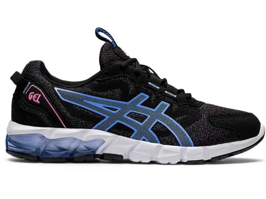 ASICS Women's GEL-QUANTUM 90 3 Running Shoes - Black/Periwinkle Blue