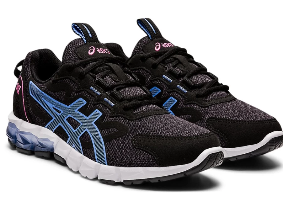 ASICS Women's GEL-QUANTUM 90 3 Running Shoes - Black/Periwinkle Blue