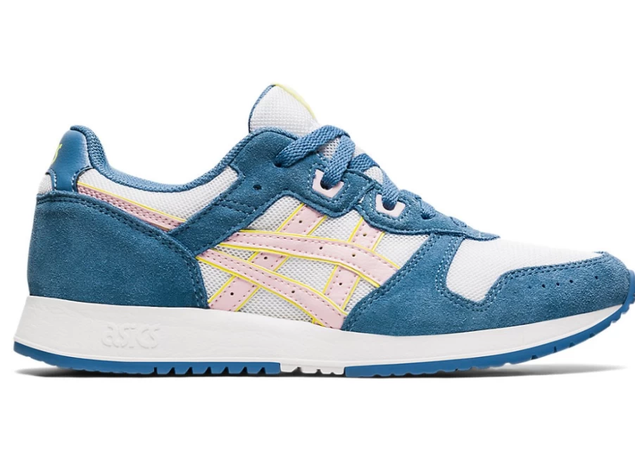 ASICS LYTE CLASSIC Men's Sneakers in White/Pink Salt - Retro Running Shoes