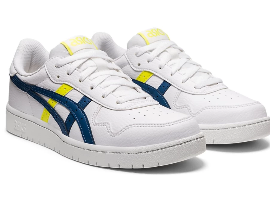 ASICS Women's JAPAN S Sneakers in White/Grand Shark Color - Running Shoes